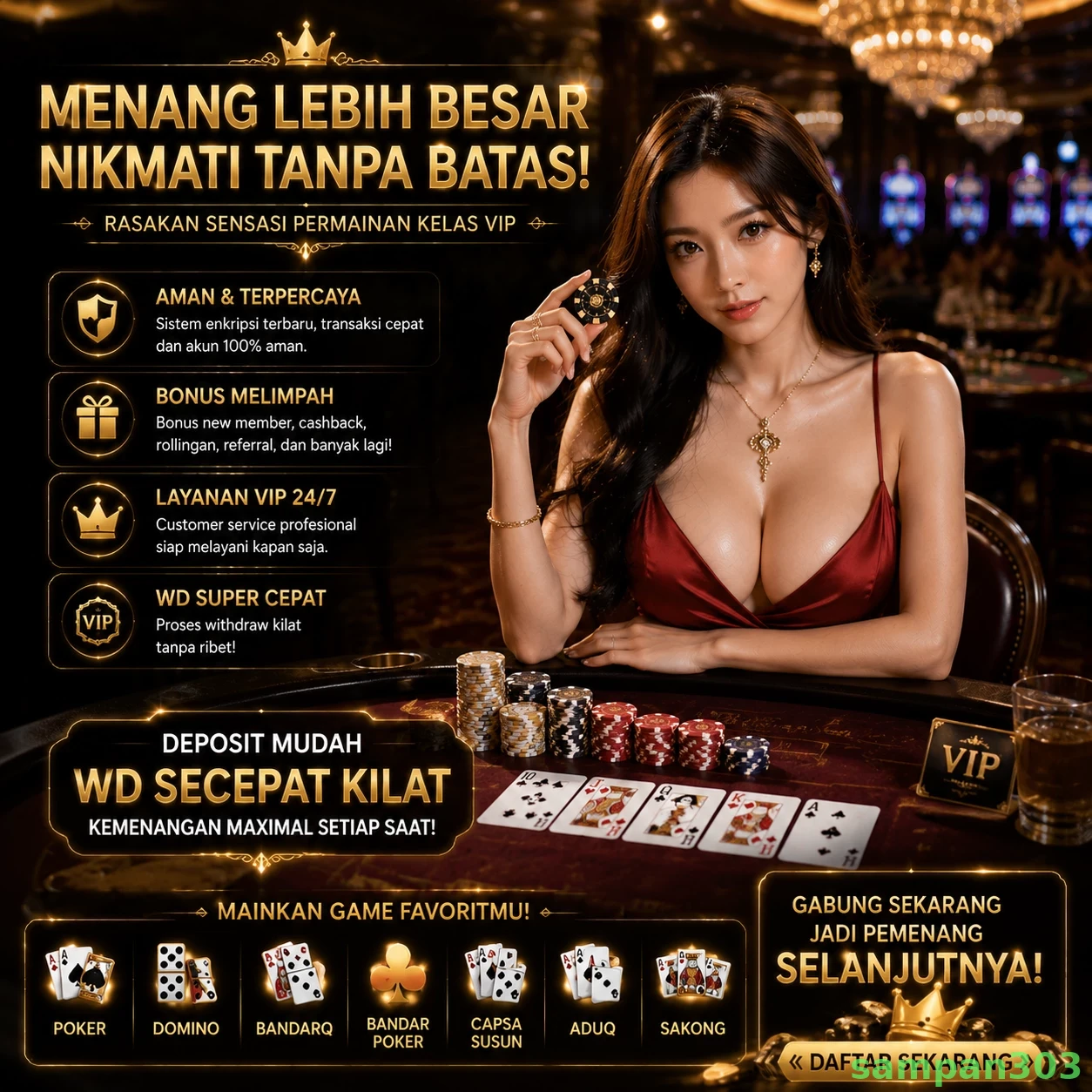 sampan303 Tutorial Pemain